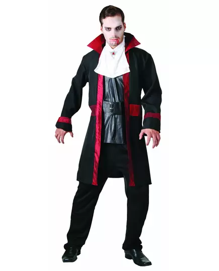 Maskeraddräkt elegant vampyr herr Halloween, Storlek: Large