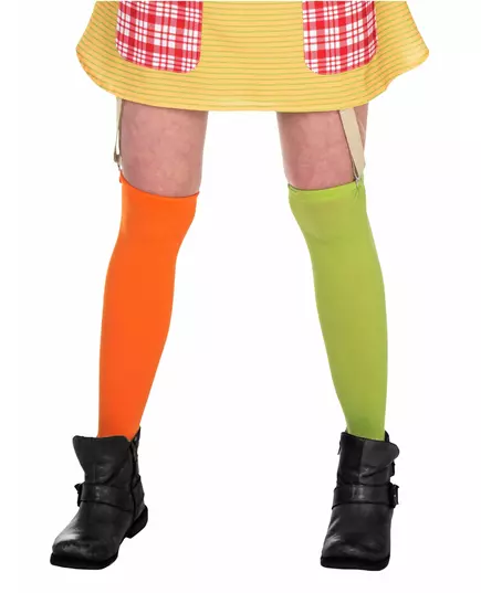 Pippi Långstrump™-strumpor dam, Storlek: Large - XX-Large