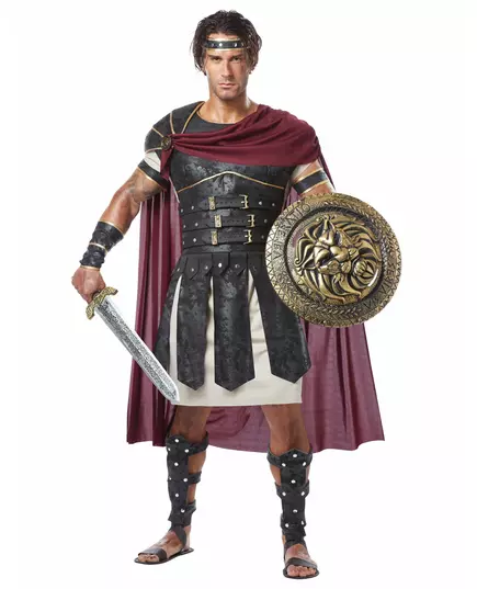 Romersk gladiatormaskeraddräkt herr, Storlek: Small