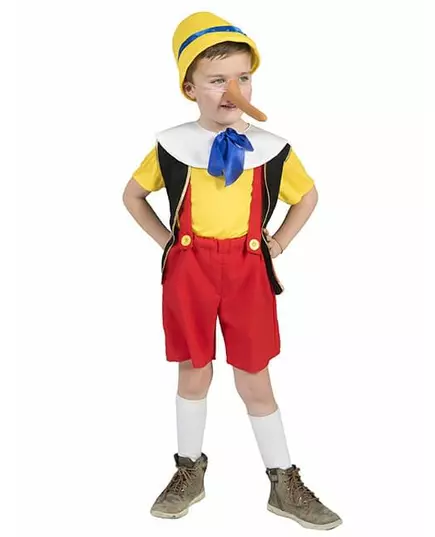 Maskeraddräkt lögnare pojke barn, Storlek: 6-8 år (116 cm)