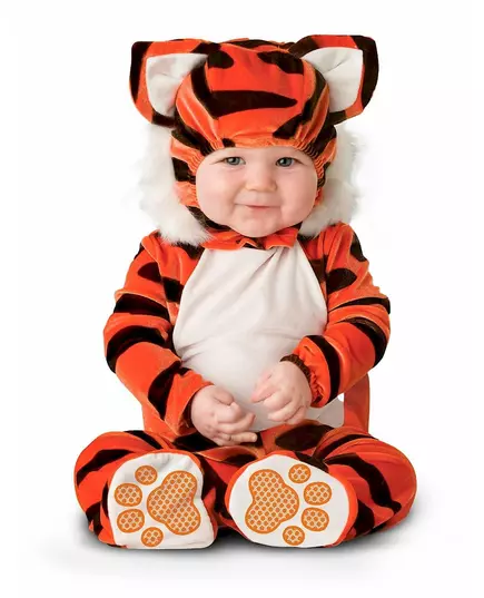 Tiger-maskeraddräkt för baby – Klassisk, Storlek: 18-24 månader(84-89 cm)