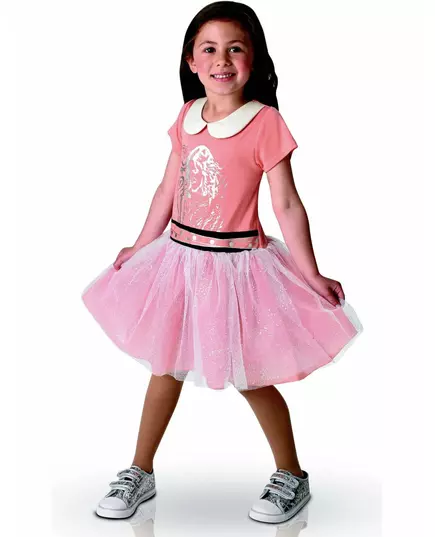 Violetta™-maskeraddräkt flicka, Storlek: 5-6 år (110 till 116 cm)
