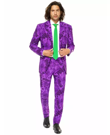 Mr. Joker™ maskeraddräkt herr Opposuits™, Storlek: Medium (EU 48-50)