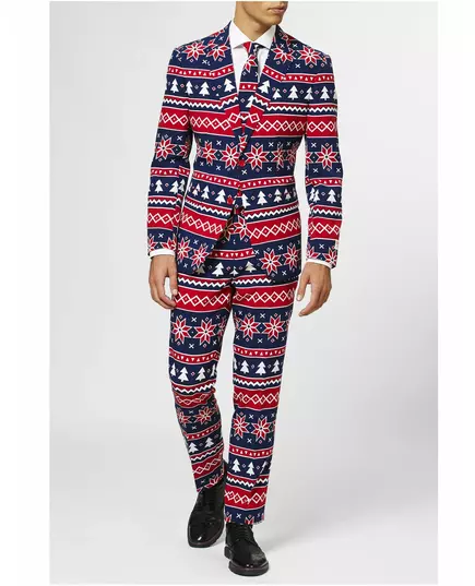 Mr. Nordic Xmas-maskeraddräkt herr Opposuits™, Storlek: Large (EU 54)