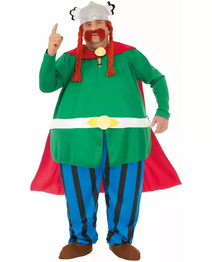 Abraracourcix™-maskeraddräkt vuxen – Asterix och Obelix™, Storlek: X-Large