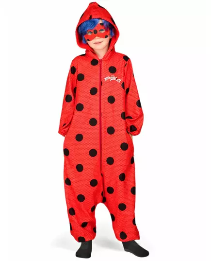 Ladybug™ jumpsuit-maskeraddräkt barn, Storlek: 10-12 år