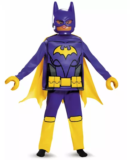 Deluxe maskeraddräkt Batgirl LEGO® Movie barn, Storlek: 7-8 år (124 - 136 cm)