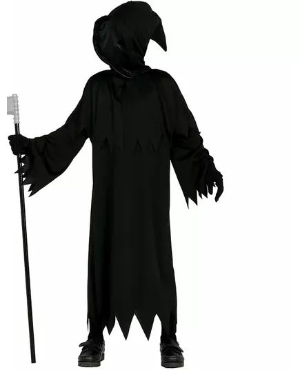 Maskeraddräkt mörkrets lieman för barn Halloween, Storlek: 10-12 år (142-148 cm)