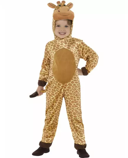 Giraffmaskeraddräkt barn, Storlek: 10-12 år (145/158 cm)