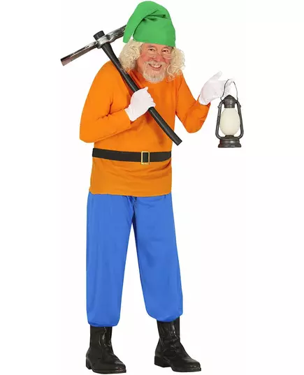 Maskeraddräkt vuxen gruvdvärg, Storlek: Large