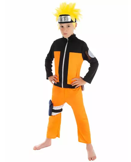 Naruto™ maskeraddräkt barn, Storlek: 11-12 år (152 cm)