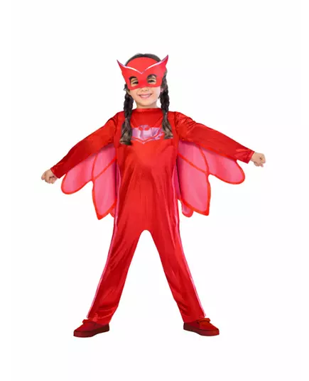 Bibou maskeraddräkt Pyjamasques™ barn, Storlek: 7-8 år (122-128 cm)