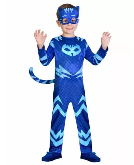 Yoyo Pyjamasques™ maskeraddräkt barn, Storlek: 3-4 år (94-104 cm)