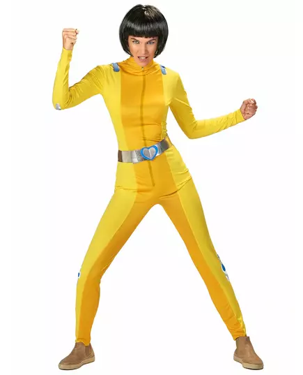 Gul maskeraddräkt Totally Spies™ Alex dam, Storlek: M