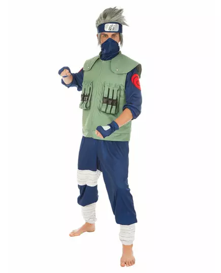 Kakashi Hatake Naruto™-maskeraddräkt herr, Storlek: Small