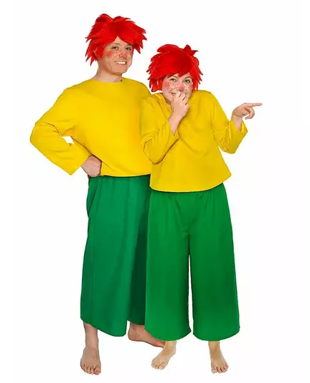 Pumuckl™-maskeraddräkt vuxen, Storlek: XX-Large