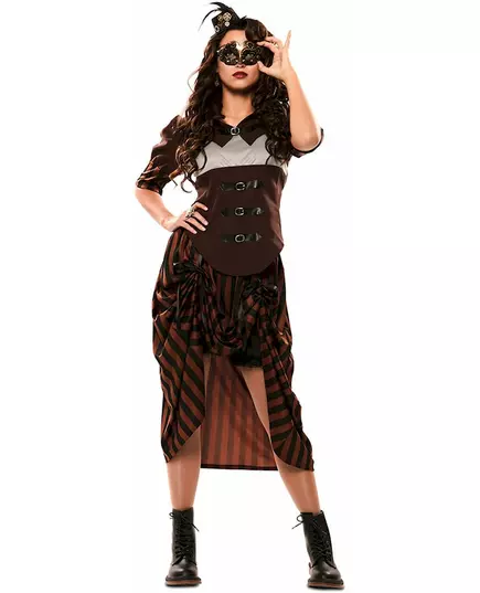 Steampunk-maskeraddräkt dam, Storlek: X-Large (46)