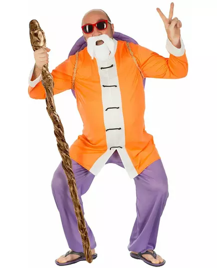 Maskeraddräkt som Mästare Sköldpadda Dragon Ball™ för herr, Storlek: X-Large