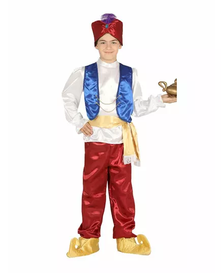 Maskeraddräkt ökenrövare pojke, Storlek: 9 år (125-135 cm)