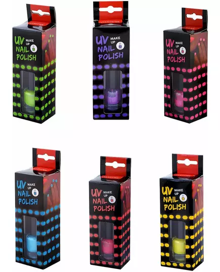 Nagellack med UV-effekt 7 ml, Färg: Grön