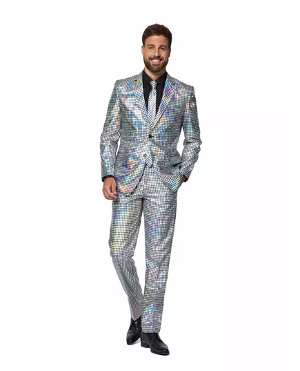 Discoballer-maskeraddräkt för vuxen Opposuits™, Storlek: Medium (EU 48-50)