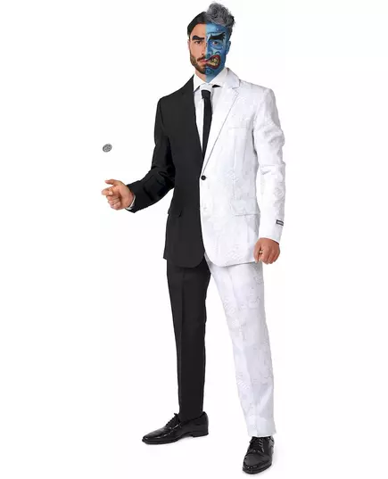 Double Face™ maskeraddräkt vuxen Suitmeister™, Storlek: Large (EU 52-54)