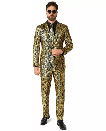 Shiny snake-maskeraddräkt för vuxen Opposuits™, Storlek: XX-Large (EU 60-62)