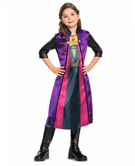 Maskeraddräkt Anna™ Frost 2 basmodell för flickor, Storlek: 5-6 år (109 - 126 cm)