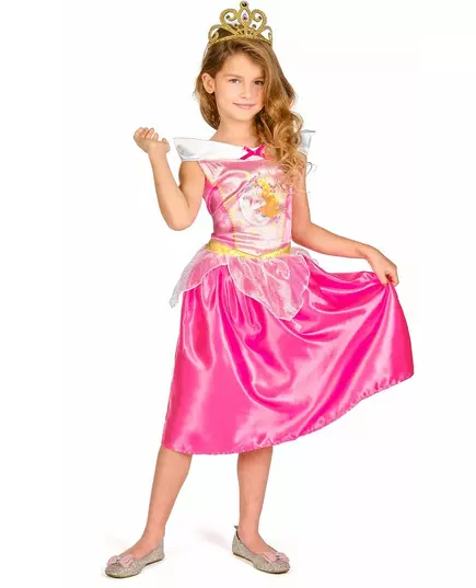 Maskeraddräkt Aurora Törnrosa™ basmodell flicka, Storlek: 5-6 år (109 - 126 cm)