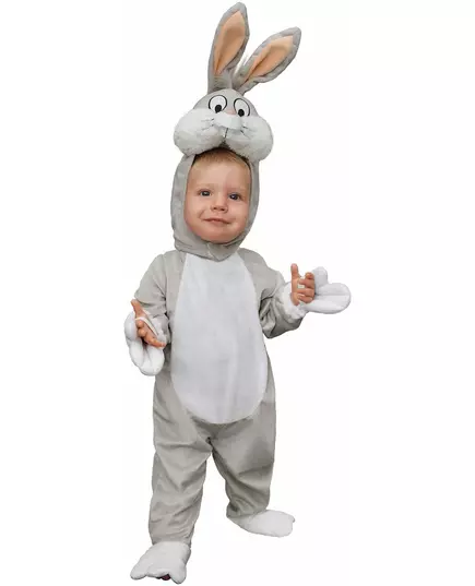 Bugs Bunny™ maskeraddräkt för baby, Storlek: 2-3 år