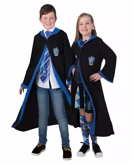 Klassisk maskeraddräkt Ravenclaw Harry Potter™ barn, Storlek: 8-10 år (123-140 cm)