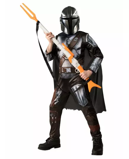Klassisk maskeraddräkt Star Wars - The Mandalorian™ barn, Storlek: 7-8 år (122 till 128 cm)