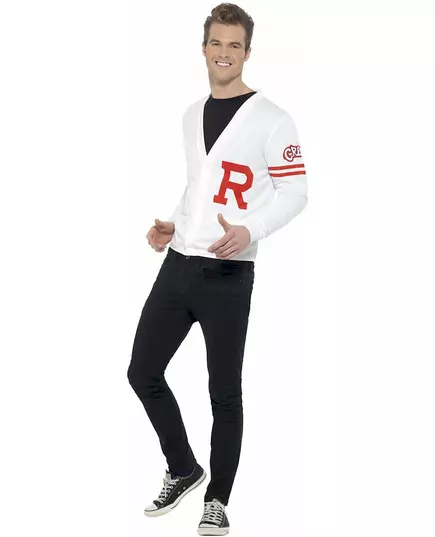 Grease Rydell Prep Grease™-maskeraddräkt herr, Storlek: Large