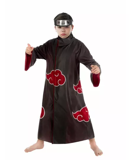 Itachi Naruto™-maskeraddräkt för barn, Storlek: 11-12 år (152 cm)