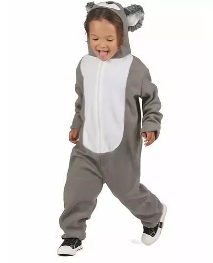 Maskeraddräkt koala barn, Storlek: 7-9 år (120-130 cm)