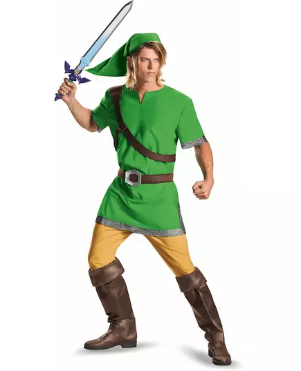 Klassisk Link ZELDA™-maskeraddräkt för vuxen, Storlek: Medium