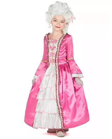 Marie-Antoinette-maskeraddräkt barn, Storlek: 5-6 år (105-116 cm)
