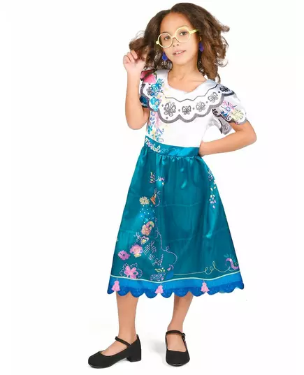Klassisk Mirabel Encanto™-maskeraddräkt barn, Storlek: 3-4 år (97 - 109 cm)