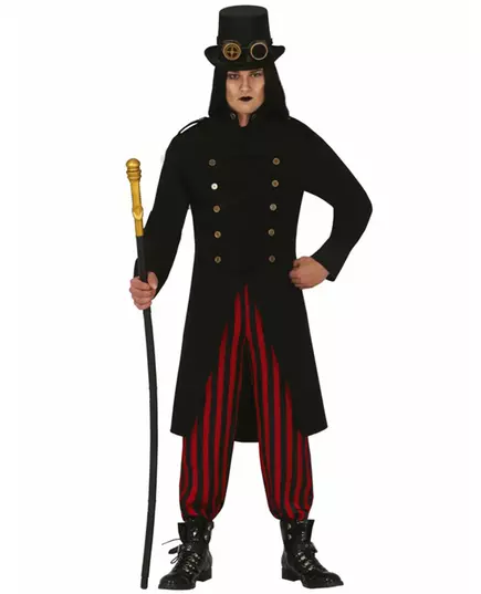 Steampunkmaskeraddräkt vuxen, Storlek: M (38-40)