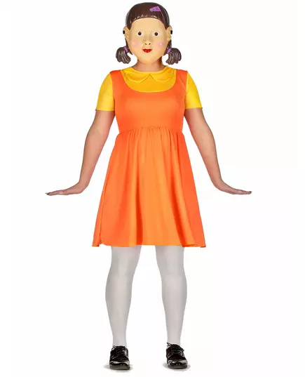 Mördardocka-maskeraddräkt dam, Storlek: Small/Medium
