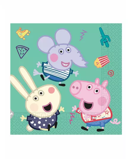 20 pappersservetter Peppa Pig™ 33 x 33 cm, image 2