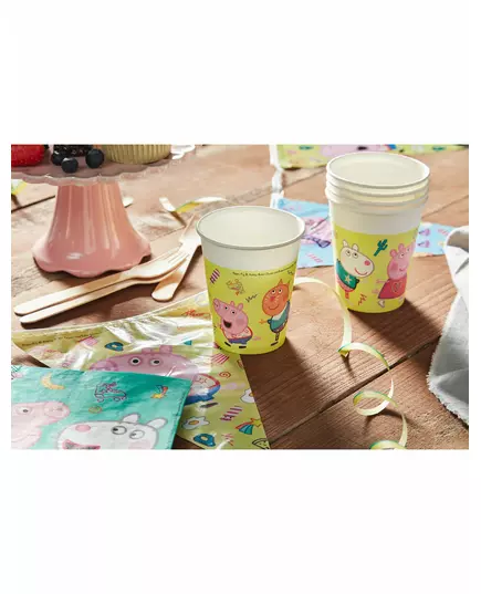 8 Peppa Pig™-pappmuggar 200 ml, image 2