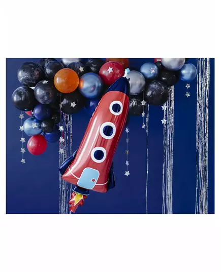 Ballong i aluminium, raket 44 x 115 cm, image 2