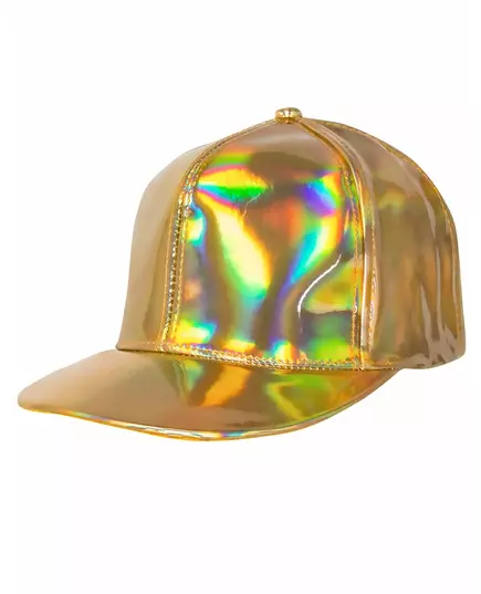 Iridescent guldfärgad keps vuxen, image 2