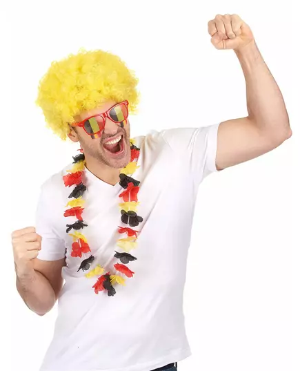 Hawaiikrans Belgien-supporter, image 2