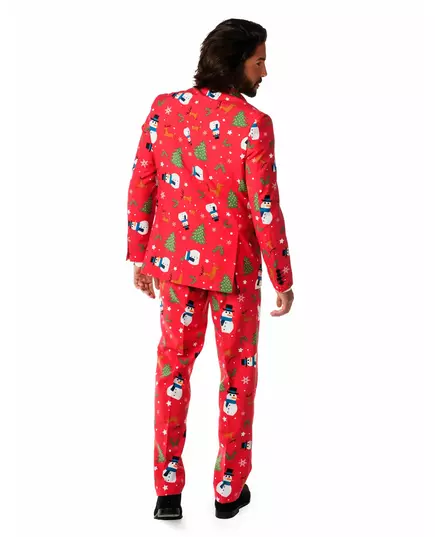 Mr. Snowman-maskeraddräkt herr Opposuits™, Storlek: Medium (EU 48-50), image 2