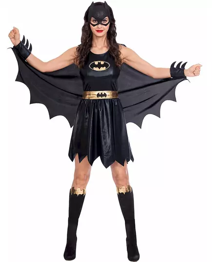 Klassisk Batgirl™-maskeraddräkt för dam, Storlek: Large