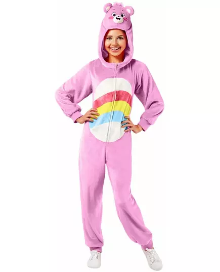 Rosa Bisounours™ Toucâlin-maskeraddräkt vuxen, Storlek: Medium
