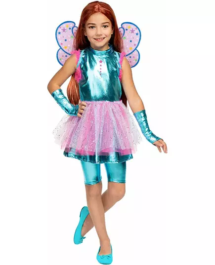 Bloom Winx™-maskeraddräkt flicka, Storlek: 5-6 år (M)
