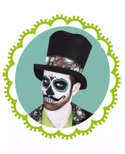 Dia de los muertos-maskeraddräkt herr, image 2